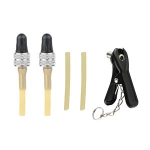 Universals Bike Valves Adapter Set Aluminum Alloys Bicycles Valves Adapter Bike Valves Replacement