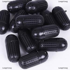 [COD] Laogeliang 10ชิ้นเหยื่อบอลปลาเหยื่อบอลกล่องพลาสติกไส้เดือนกรงกุ้งบอลตกปลาตาข่ายกล่องใส่เหยื่อ