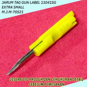 Jarum Tag Gun alat tembak label 11041SG EXTRA SMALL / Tagging Needle Jarum Refill Tag Gun Hand Tag M.J.M-70521