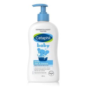 SG Ready Stock CETAPHIL BABY Wash & Shampoo with Organic Calendula and Sunflower Seed Oil 400ml Gentle & Hypoallergenic