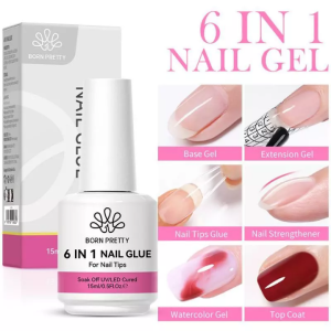 【Ready Stock】BORN PRETTY Gel Polish Top and Base Coat Gel Set Nail Primer Prep Dehydrator