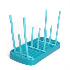 Baltra Portable Feeding Baby Bottle Drying Rack Storage Holder w/ Stand Shelf Cup Holder