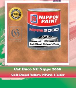 Cat Duco NC Nippe 2000 Colt Diesel Yellow NP451 1 Liter
