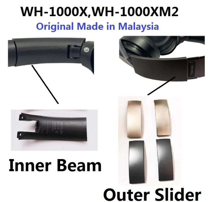 Original Replacement Headphone Parts Side Cover Slider Part and Inner