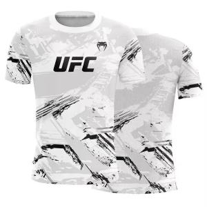 [Local Stock] VCC Mens T-shirt Fashion Quick Drying Casual Breathable O-neck Short Sleeve Tops Hot Summer Selling UFC Boxing Fighting Competition
