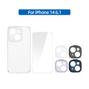 Baseus Clear Phone Case for iPhone 14 Pro Max 2022 Lens Protection Transparent Cover Phone Cover For iPhone 14 Plus Shockproof