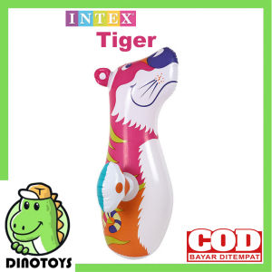 DINOTOYS Mainan Samsak Anak Merk Intex 44669 Balon Tinju Boneka Tinju Ban Pukul Bop Bags Animal 3D Mainan Anak Tersedia Kolam Renang Anak Pelampung Bayi Mandi Bola