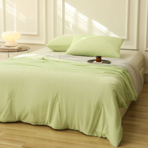 Summer quilt washable by machine ice cream quilt antibacterial cool-feeling air-conditioned for quick cooling in summer