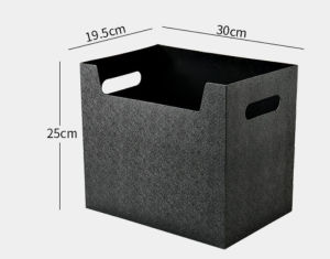 Minimalist Neutral Desk Organizer Foldable File Organizer Portable Cabinet Wardrobe Book Storage Box
