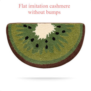 Cute Fruit Bath Mat Anti-Slip Absorbent Soft Washable Microfiber Quick-Drying Floor Rug Tikar Lantai