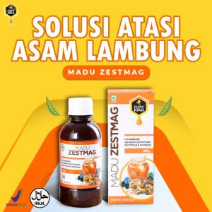 Madu Zestmag: Obat Asam Lambung Herbal untuk Maag Kronis & GERD