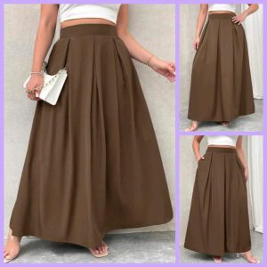 amanda Casual Summer Wear Plus Big Size  Maxi Long Skirt for Women    fits large to 2XL classy and elegant timeless classic  timeless piece casual office or party classic piece super kapal ng tela hindi kayo magsisi our aim is to produce quality clothes
