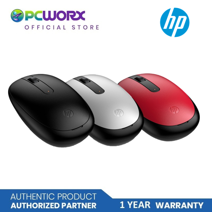 HP 240 Black / Silver / Red Bluetooth Mouse | Mouse for Laptop | Lazada PH