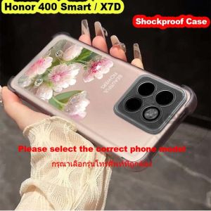 Honor 400 Smart 400Smart 5G Case Honor X7D X7 d Case Clear Shock proof Matte Soft TPU Back Cover