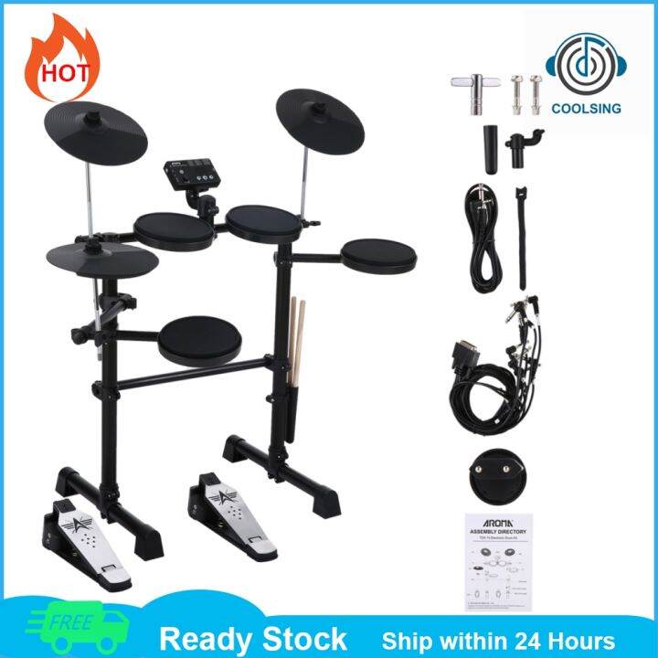 8 piece deals electronic drum set