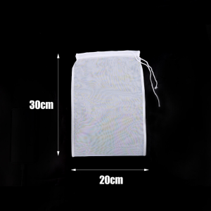 100 Mesh Nylon Soy Milk Strainer Bags Nut Tea Coffee Yogurt Filter Net Reusable Kitchen Gadgets Strainer Mesh Bags Tools