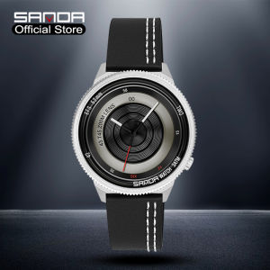 Đồng Hồ Nam Cao Cấp SANDA Đồng Hồ Chính Hãng Đồng Hồ Nam Thương Hiệu Thời Trang Thể Thao Đồng Hồ Thạch Anh Chống Thấm Nước Bằng Da Đồng Hồ Nam Thường Ngày Sáng Tạo