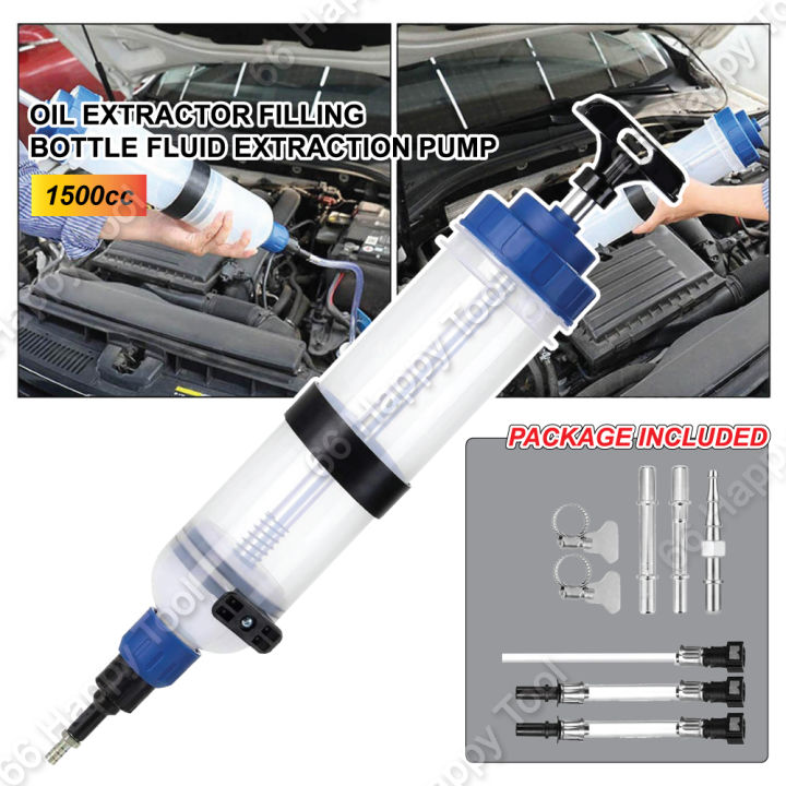 Extraction Bootle's 1500CC Oil Extractor Filling Bottle Fluid Extraction 1.5L Fuel Pump Kit ...