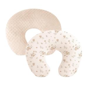 2 cái gối hỗ trợ mẹ bầu bao gồm hỗ trợ trẻ sơ sinh gối có thể tháo rời gối cho bé Bìa ôm mềm gối hỗ trợ mẹ bầu bao gồm cho du lịch