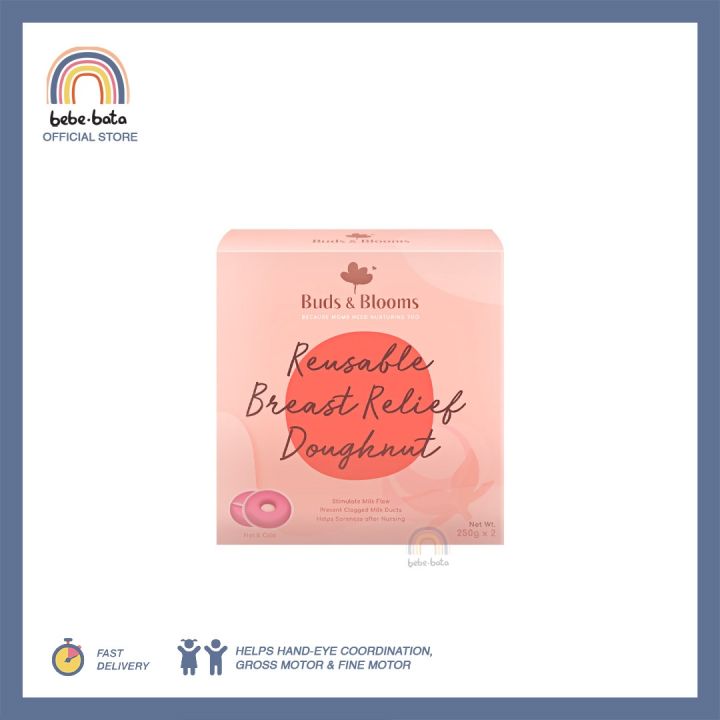 BUDS & BLOOMS BREASTFEEDING DOUGHNUT BOOB WARMERS Lazada PH