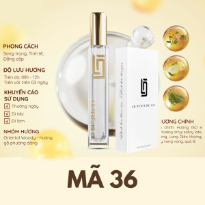 [BẢN MỚI]- NƯỚC HOA TINH DẦU LD PERFUME OIL(12ml) – 36 MÙI HƯƠNG Tinh Dầu thơm Bền Mùi Quyến Rũ Quà Tặng