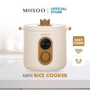 Miisoo Rice Cooker Mini/ Magic Com/Penanak Nasi Electric/Rice Cooker Portable Cream