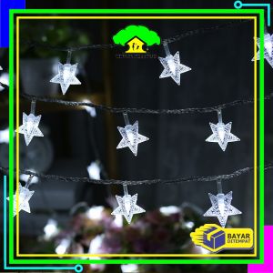 MI-C774 Lampu Tumblr Bintang Warna Warni Hias Natal Dekorasi Rumah Kamar Tidur Light Star Lamp / Lampu Tumbler LED Natal Tahan Air