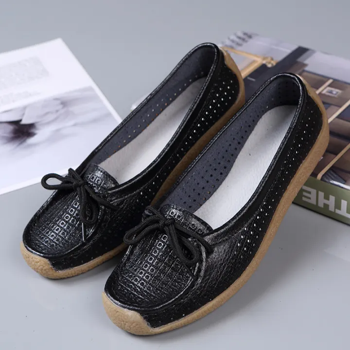 DOSREAL%20Flat%20For%20Leather%20Casual%20Korean%20Style%20White%20Flats%20Loafers%20Ladies%20Soft%20Sole%20Boat%20Women%20Shoes%20Big%20Size%2041%20-%20Image%206
