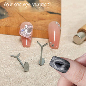 YAFEN Pcs Cat Eye Nail Magnet Set With Strong Magnet Column For Creating Love Heart Shapes On Nails Nail Art Accessories Tools