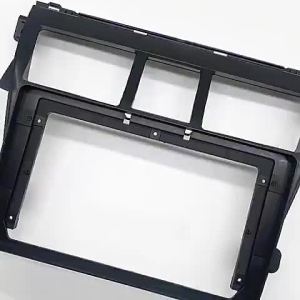 GEEBON Car Radio Fascia Frame 2 DIN 9 Stereo Dash Fitting Panel Adapter For 2008-2013 Toyota Vios
