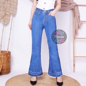 TRIVELA - BOYFRIEND JEANS CUTBRAY TEBAL ZR77 / BOYFRIEND CUTBRAY ZR 77 27-34