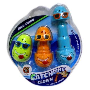 POOL TOYS - Catch the Clown Telescopic Sticks