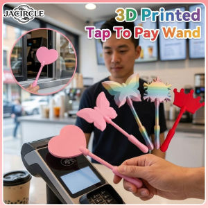 JACIRCLE Contactless Payment Card Holder Magic Wand Shape Portable Wand Tap To Pay Credit Card Payment Tools