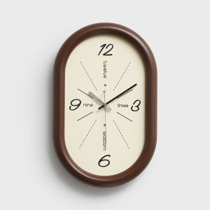 Tối Giản Bắc Âu Loạt Đồng hồ treo tường Hot Bán Nhà đơn giản cho phòng khách Và Thời Trang Câm cổ điển sáng tạo Đồng Hồ Nghệ Thuật Retro Trang Trí 24.3*38.5Cm