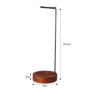 YESPERY Creative Upside Down Incense Stick Holder Wooden Round Incense Tray Ornament Bedroom Home Yoga Decoration Crafts