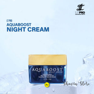 LT Pro Aquaboost Night Cream Skincare Krim Malam Melembabkan Mencerahkan Wajah