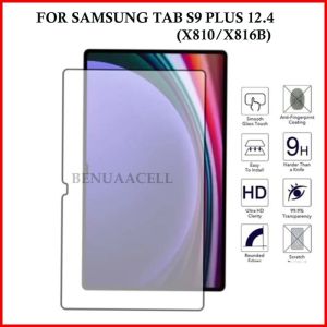 TEMPERED GLASS FOR SAMSUNG TAB S9 PLUS X810 X816B ANTI GORES