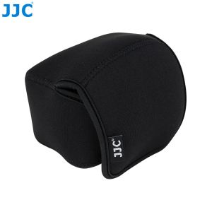 JJC Mirrorless Camera Bag Case Neoprene Camera Pouch Protection Cover for Nikon Zfc Z50 Fujifilm X-S10 with 16-50mm 15-45mm Lens2026