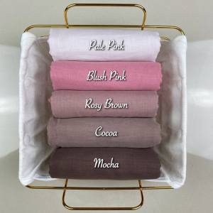 LUNA Bawal Charm Cotton Bidang 45 Design 1 - Charm Luxe Series Pearl Tudung Bawal Cotton Voile Manik - BELI 2 PERCUMA 1 - IMANI SCARF