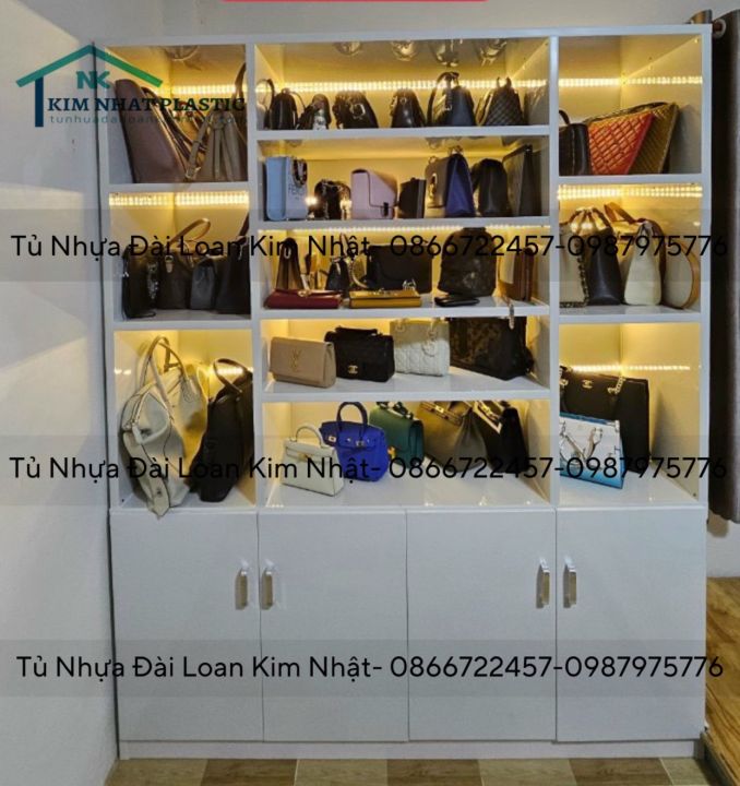 Tủ Kệ Trưng Bày Mỹ Phẩm, Túi Xách Nhựa Đài Loan Siêu Đẹp Freeship Tphcm ...