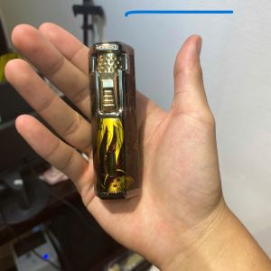 Bật Lửa Khò 1 Tia Honest BCZ839-1 Chính Hãng – Chống Gió Nhìn Ga Sang Trọng Có Hộp Quà