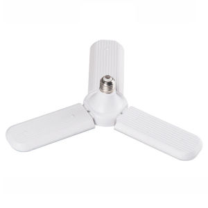 【Foldable Fan Blade Design】18W/28W LED Bulbs Three/Four Leaf Lamp MINI Lights