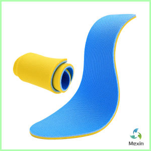Mexin แผ่นรองพื้นรองเท้า ระบายอากาศ ยืดหยุ่นสูง แบบนิ่ม ดูดซับแรงกระแทก  insoles