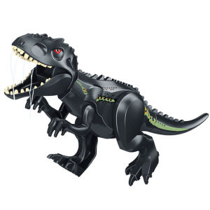 ไดโนเสาร์ T-Rex Jurassic Park Tyrannosaurus Figure ขนาดใหญ่ 24-28ซม. สีขาว
