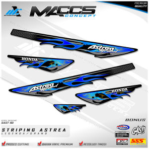 STRIPING VARIASI HONDA ASTREA GRAND MODEL FLAME API /STRIPING VARIASI HONDA ASTREA LEGENDA MODEL FLAME API KODE SAST 16 BEST SELLER