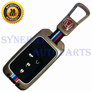 Casing Metal Elegant Kunci Remote Honda Civic 2016 4 Tombol