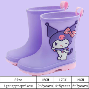COD Childrens Cartoon Rain Boots for Kids Weather Protection Shoes Rainy Shoes KIDS Rainboots