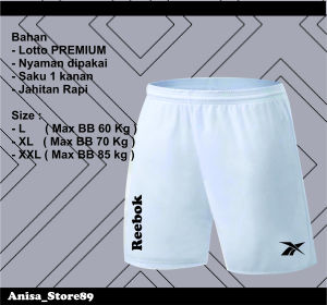 Celana REEB Pendek Pria TERLARIS & TERMURAH /Kolor Pria Dewasa /L/XL/XXL