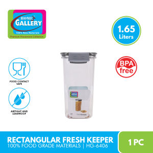 Home Gallery Tall Rectangular Fresh Keeper 3L/4L/1.65L | Shock resistant | Food contact safe | BPA Free