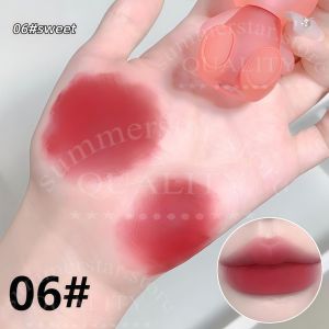 Gege Bear Cute Rabbit Lip Mud Velvet Matte Lip Gloss Waterproof Long-Lasting Brightens Complexion Multiple Colors Available